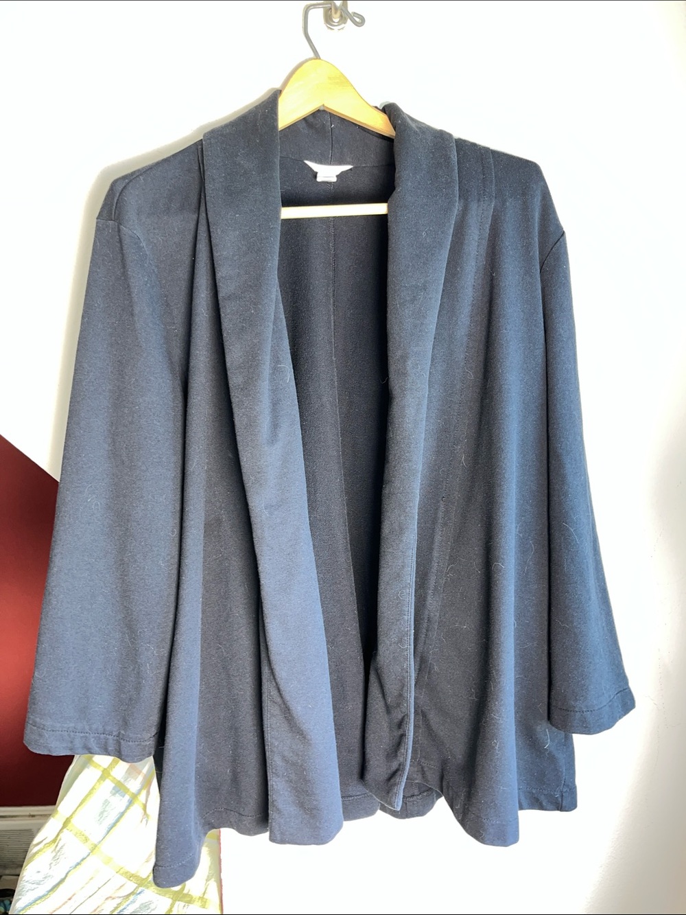 Caslon Black Open-Front Shawl-Collar Blazer XL